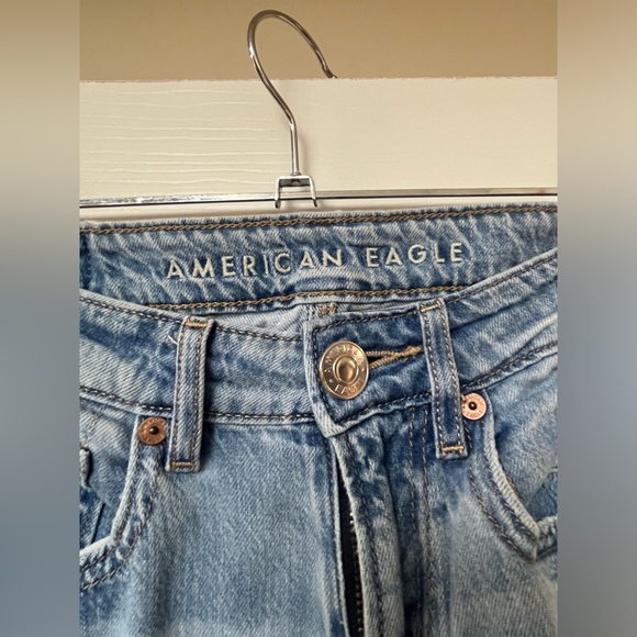 ECU American eagle ripped flare bottom jeans - Picture 2 of 5